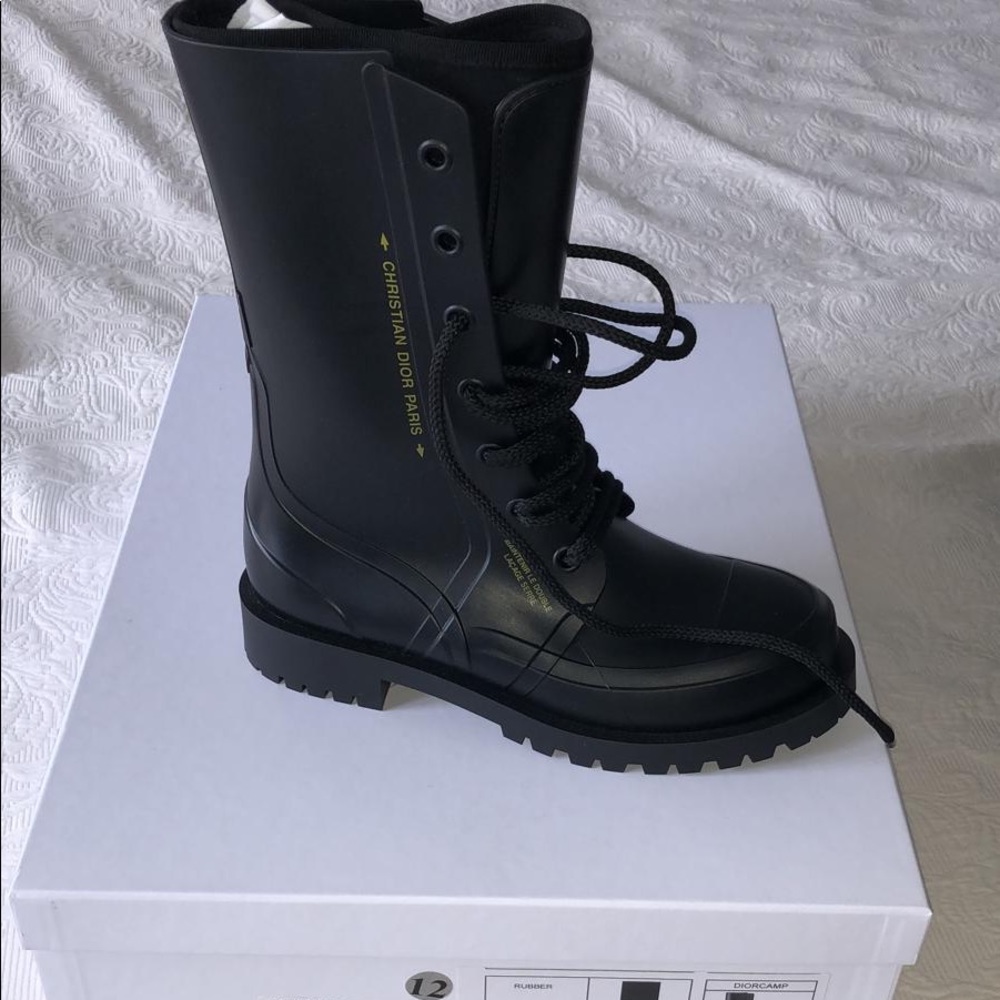 Dior rain boots